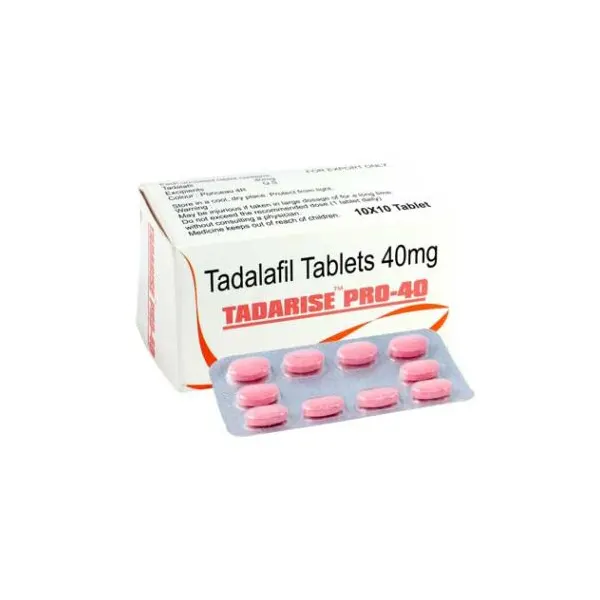 Tadarise Pro 40mg Uses, Dosage, Side Effects, Reviews